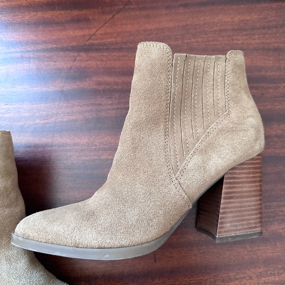 Marc Fisher Tan Suede Booties - Picture 4 of 4